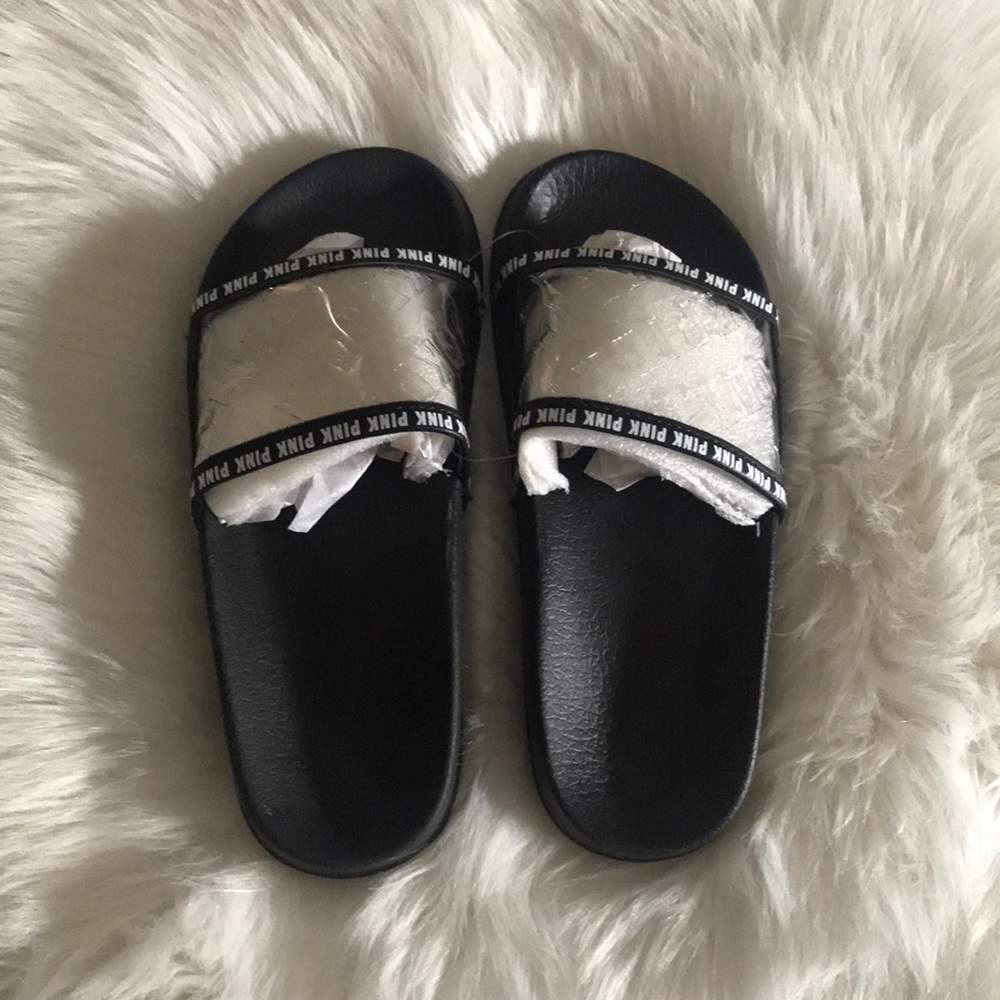 Pink Victoria secret slides